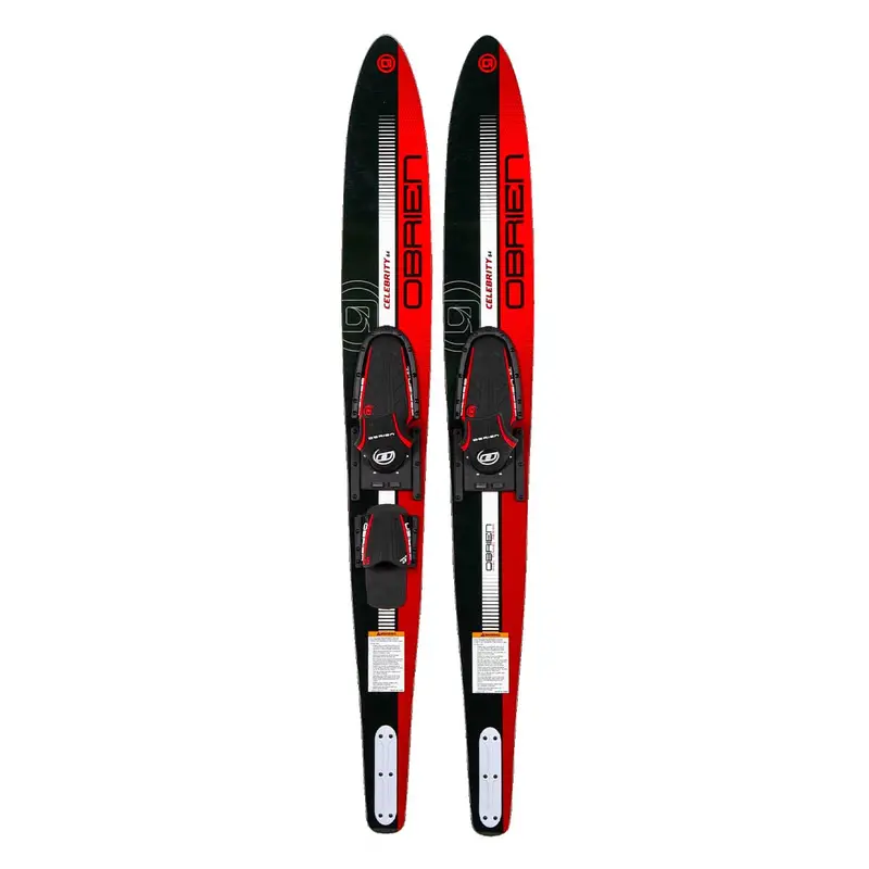O’Brien Celebrity 64-Inch Combo Water Skis – Red