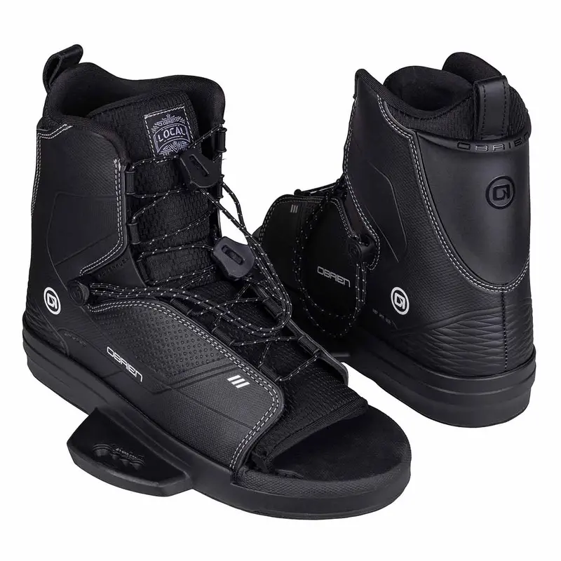 O’Brien Local Wakeboard Bindings – Adjustable Fit