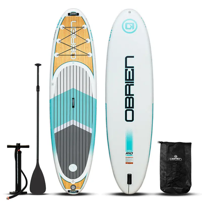 O’Brien Rio 11-Foot Inflatable Stand-Up Paddleboard Complete Package