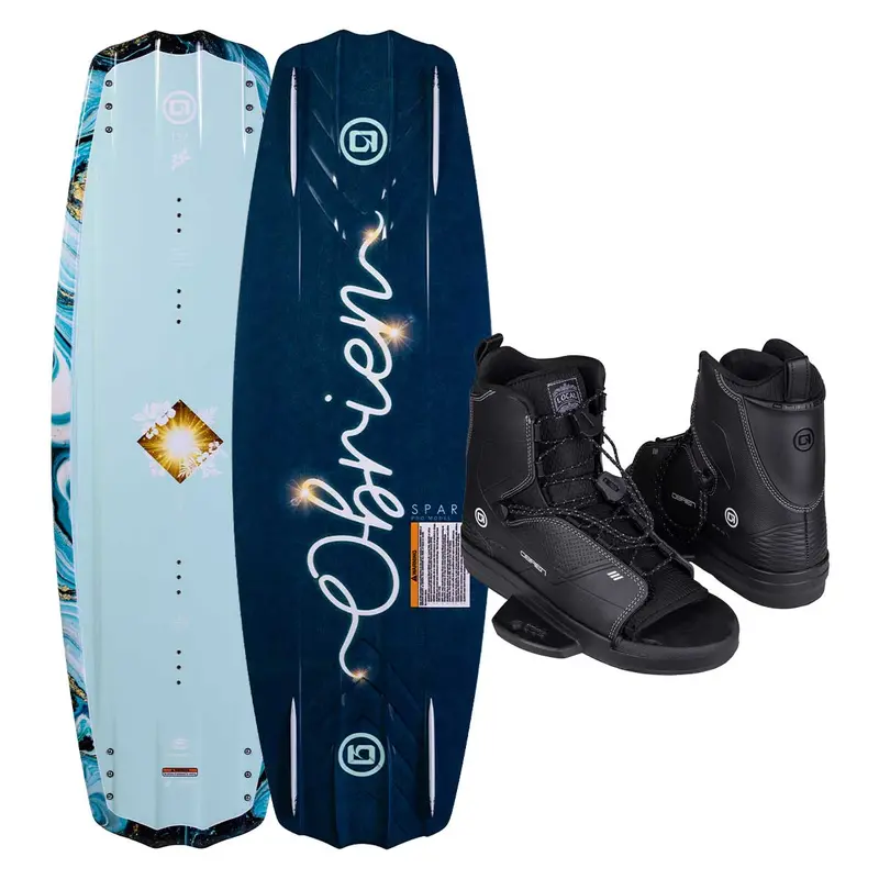 O’Brien Women’s Spark Wakeboard with Local Bindings Included