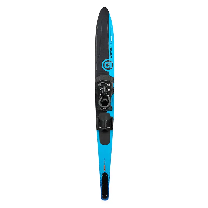 O’Brien World Team Slalom Ski with Z9 Binding & Rear Toe Strap – Competitive Waterski Setup