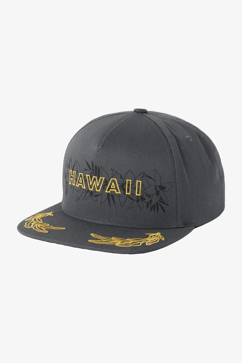 O’Neill Hawaii Mahalo Flora Snapback – Phantom Gray