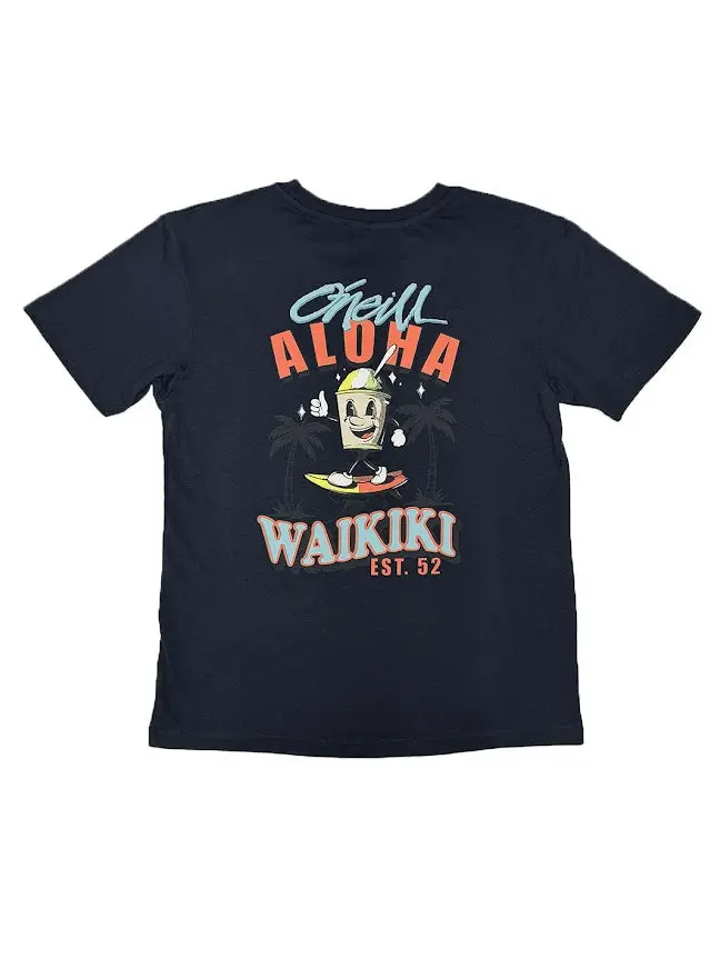 O’Neill Hawaii Waikiki Snack Time Toddler T-Shirt – Black