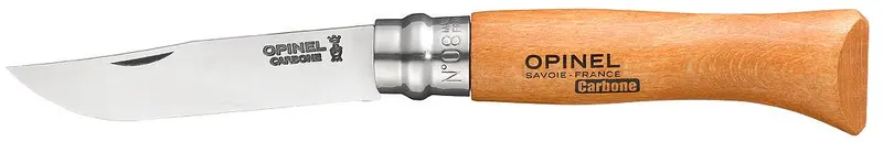 Opinel No. 08 Carbon Steel Folding Pocket Knife