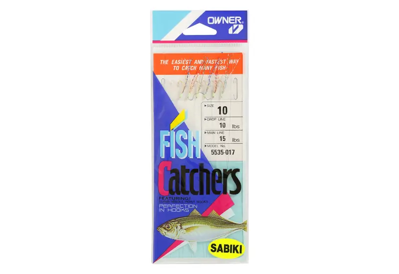 Owner Mackerel Skin Sabiki Rig – Realistic Forage Pattern