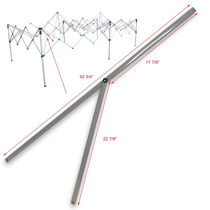 Ozark Trail 10×20 Straight-Leg Canopy Lower Peak Truss Bar Replacement