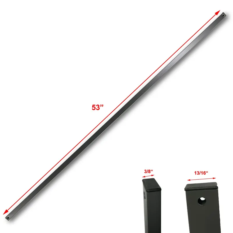 Ozark Trail 12×12 Canopy Peak Truss Bar – Rectangular, 53″, Gray