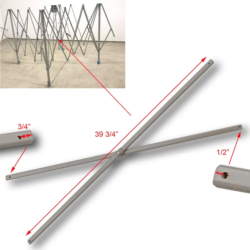 Ozark Trail 13’×13′ Lighted Chapter Pagoda Canopy Middle Truss Bar – 40″ Replacement Part