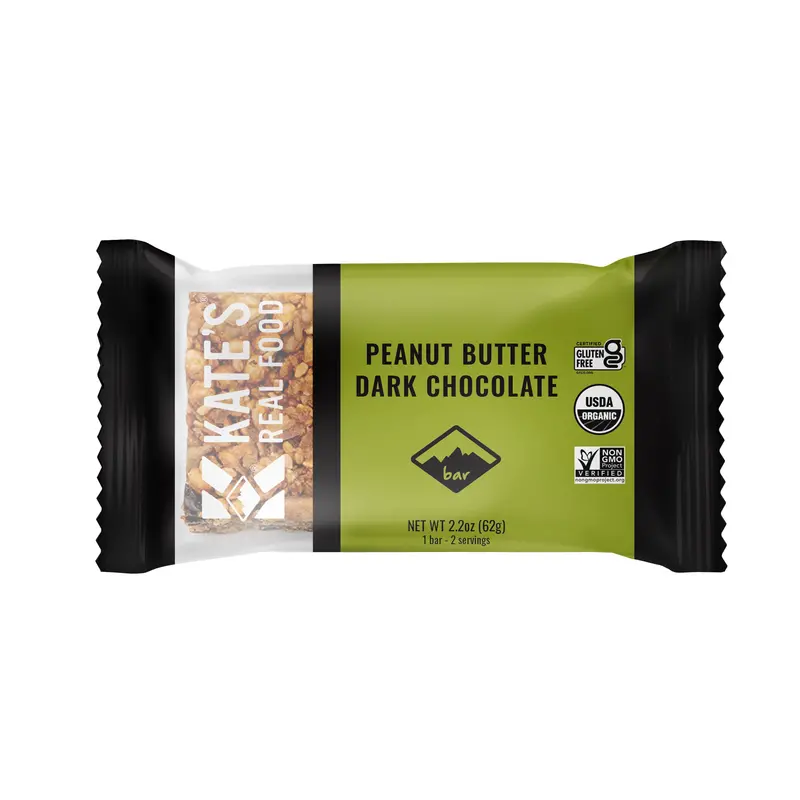 Peanut Butter Dark Chocolate Energy Bar by Kate’s Real Food