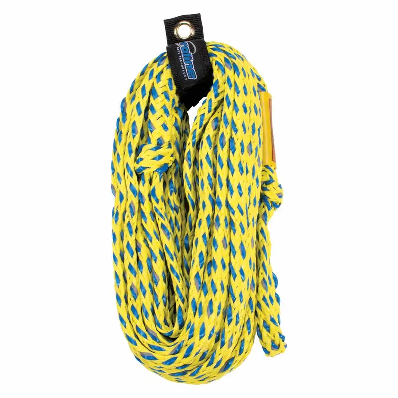 Proline 60-Foot Safety Tube Rope – 5/8-Inch Diameter, Blue/Yellow Design