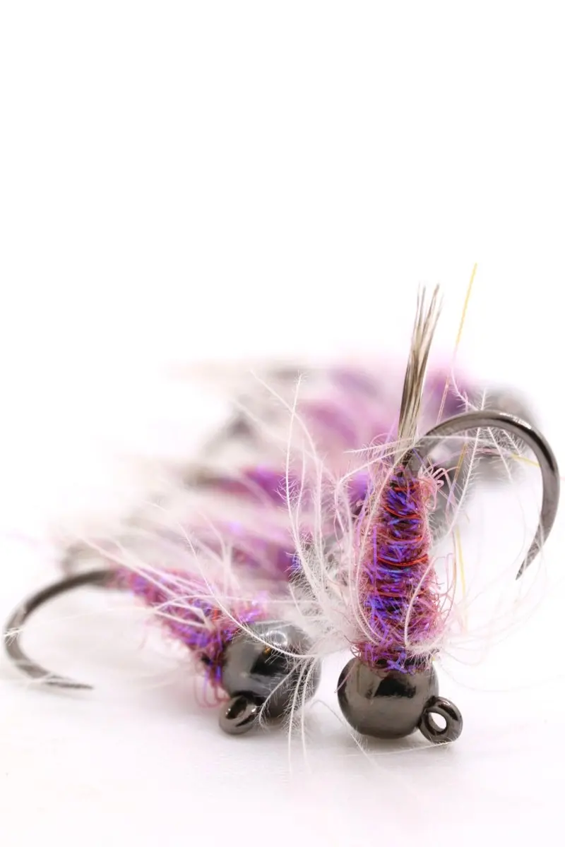 Purple Duracell Battery-Inspired Fly