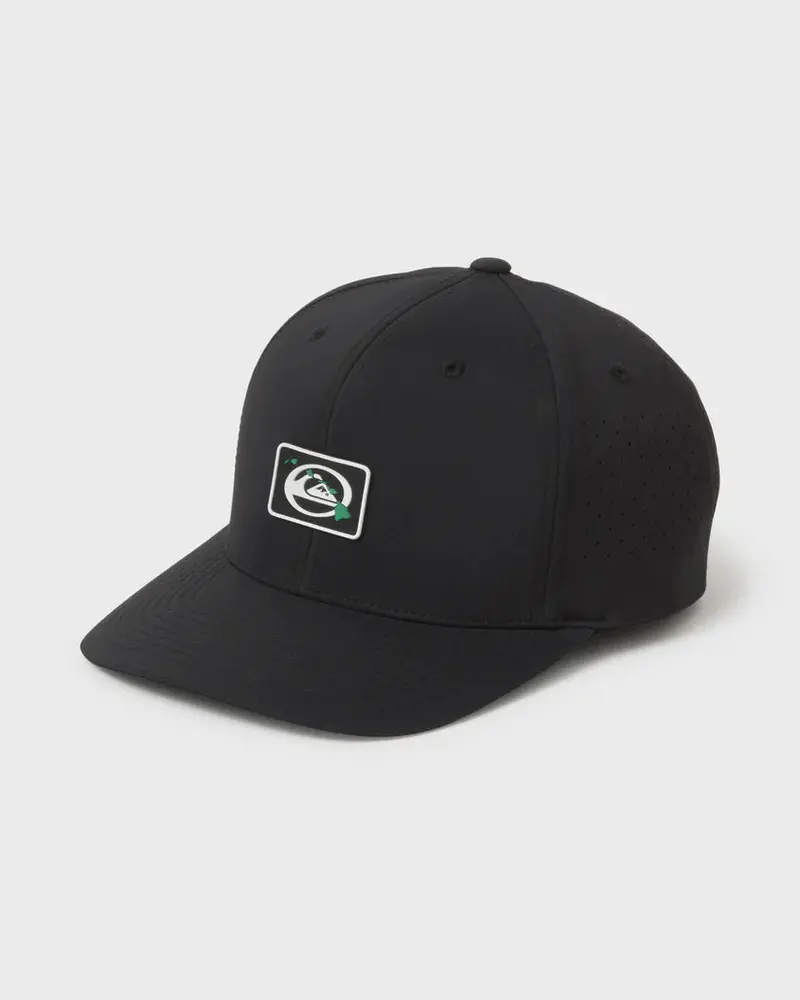Quiksilver HI Adapted Snapback Hat in Black