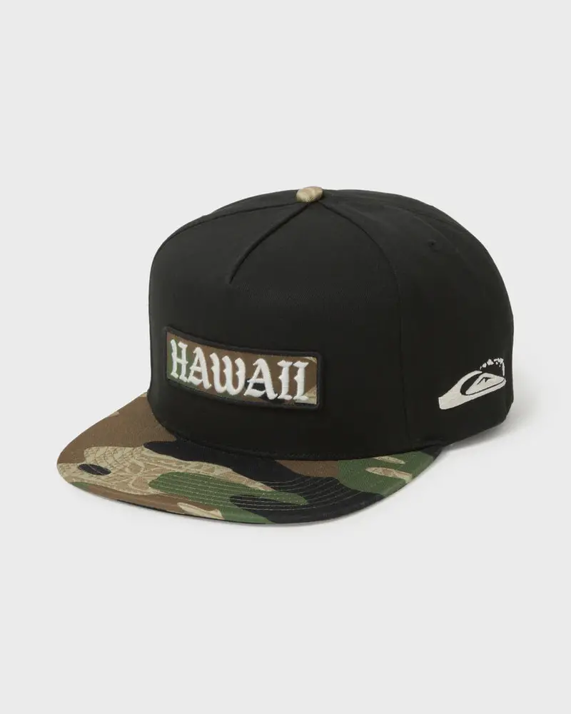 Quiksilver Hi Mana Snapback Hat – Black