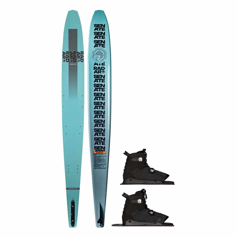 Radar Senate Graphite Slalom Ski with Dual Vector BOA Bindings
