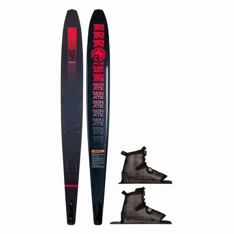 Radar Senate Lithium Slalom Ski with Dual Carbitex Vector BOA Bindings