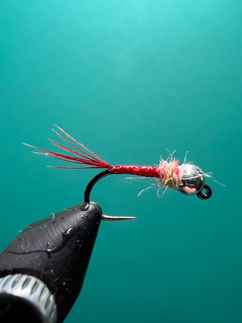 Red Rainbow Warrior Dry Fly