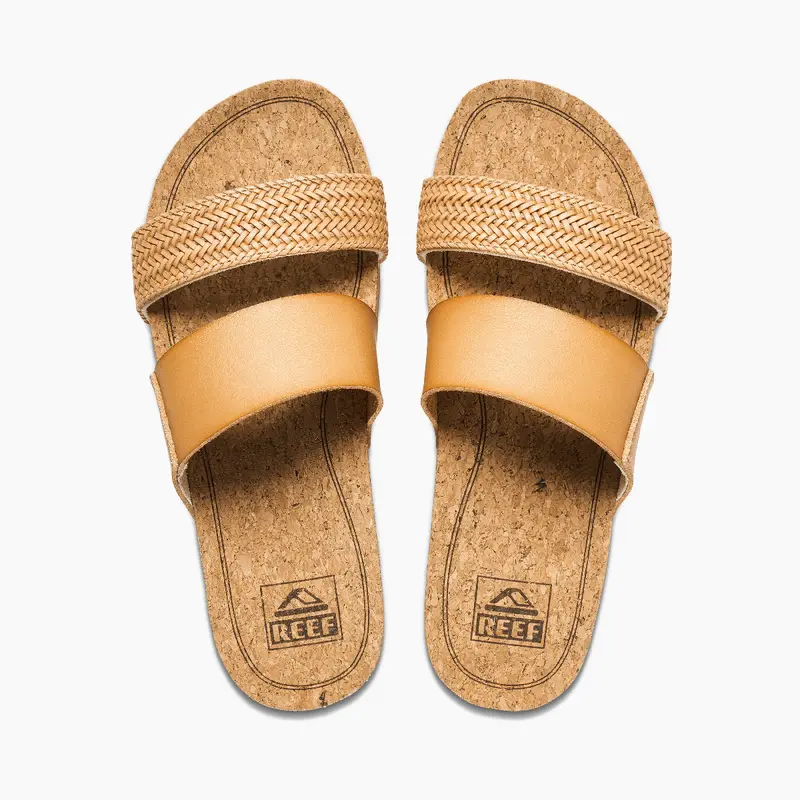 Reef Cushion Vista Hi Sandal – Natural Braid (Women’s)