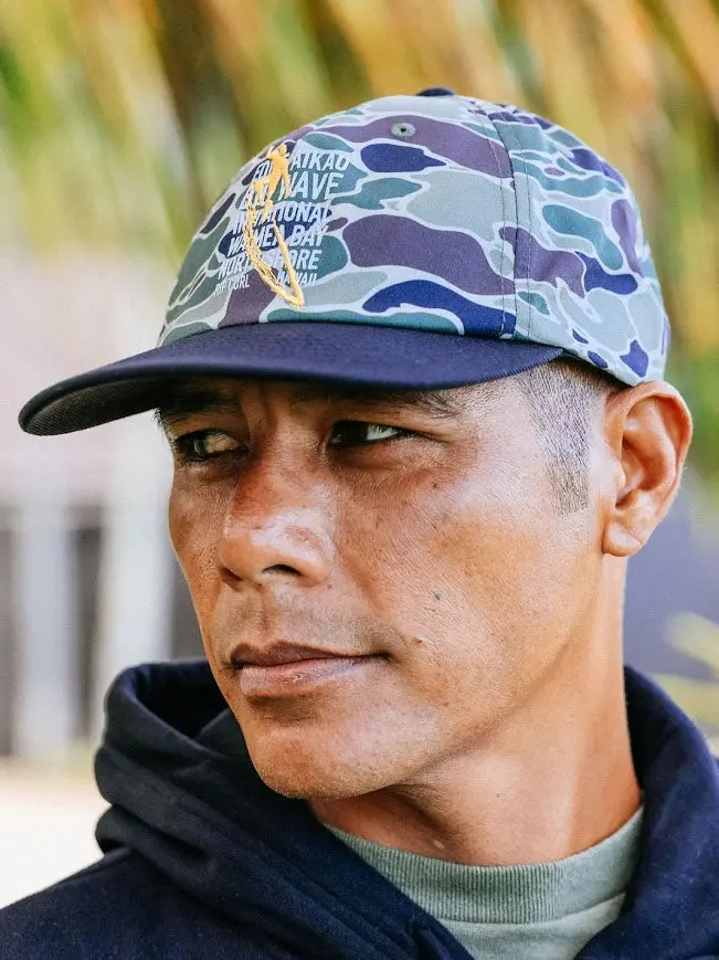 Rip Curl Eddie Would Go 2025 Snapback Hat – Camo