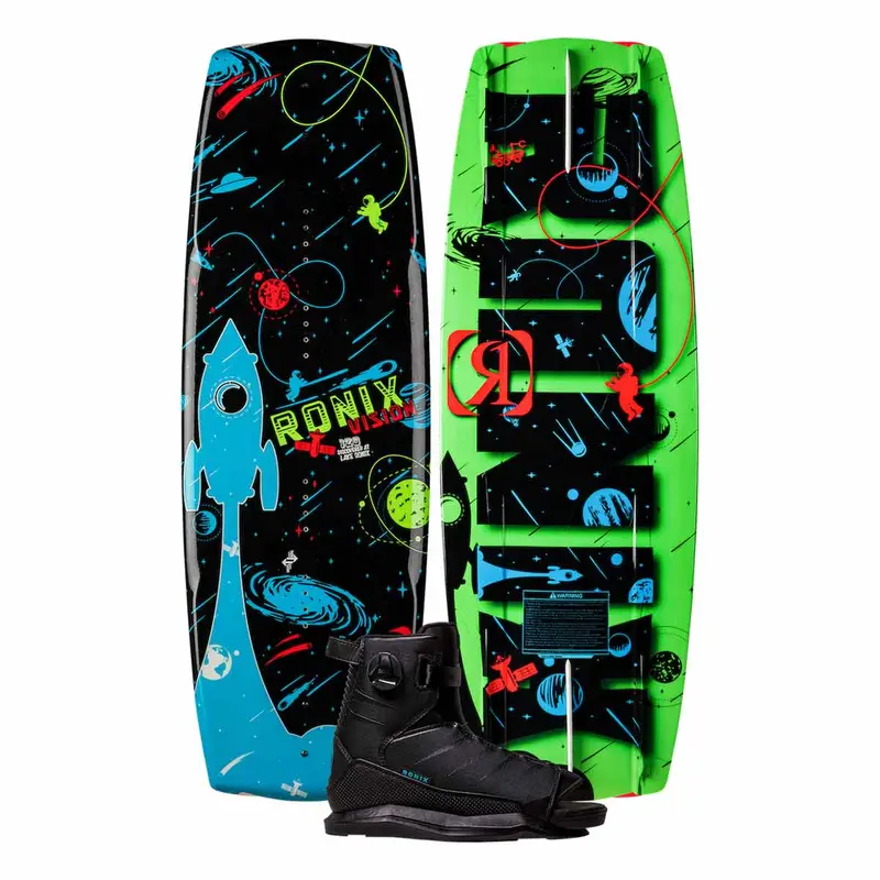 Ronix Boy’s Vision Wakeboard with Anthem BOA Bindings
