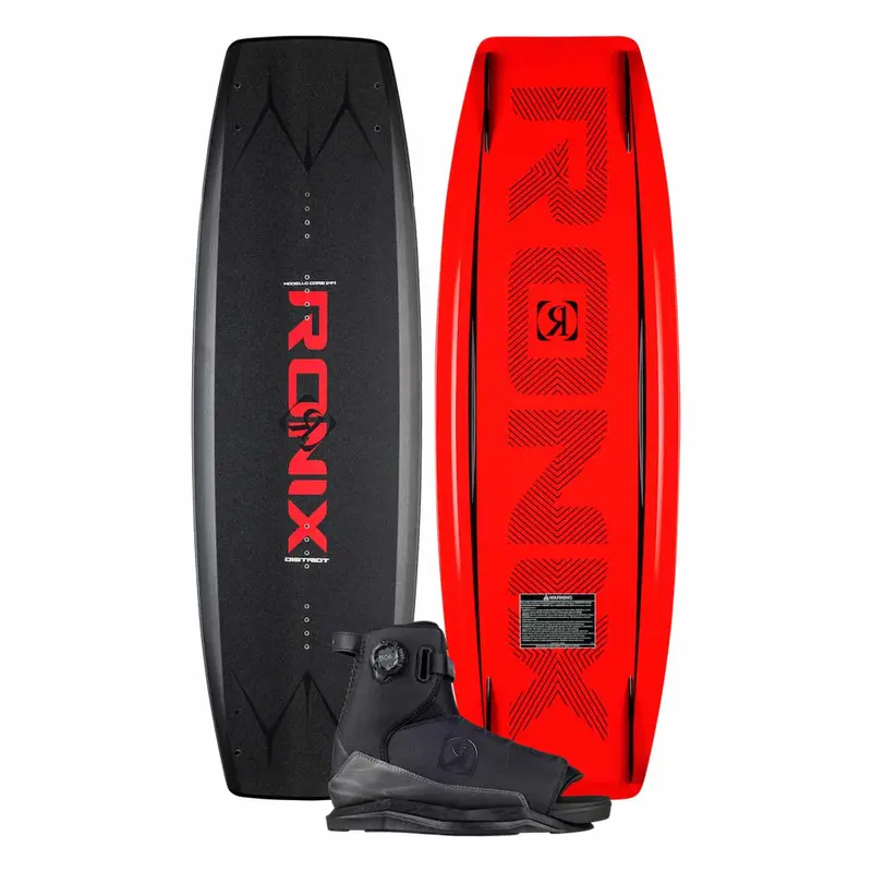 Ronix District Wakeboard with Anthem BOA Bindings