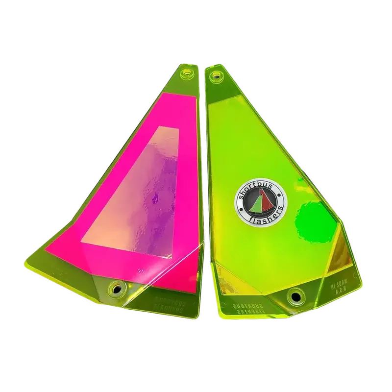 Salmon-Specific Flasher Lures for Trolling Applications