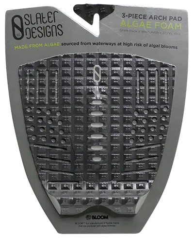 Slater Designs 3-Piece Arch Traction Pad – Black/Charcoal