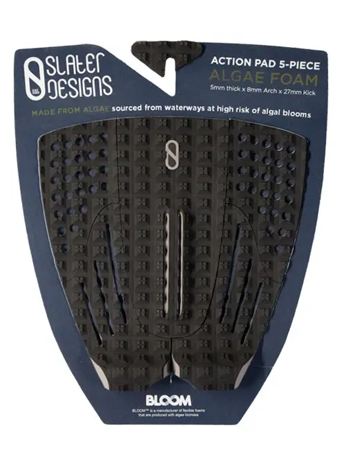 Slater Designs 5-Piece Action Traction Pad – Black/Blue