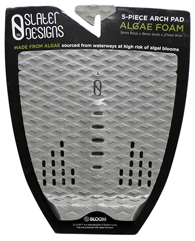 Slater Designs 5-Piece Arch Traction Pad – Gray/Black