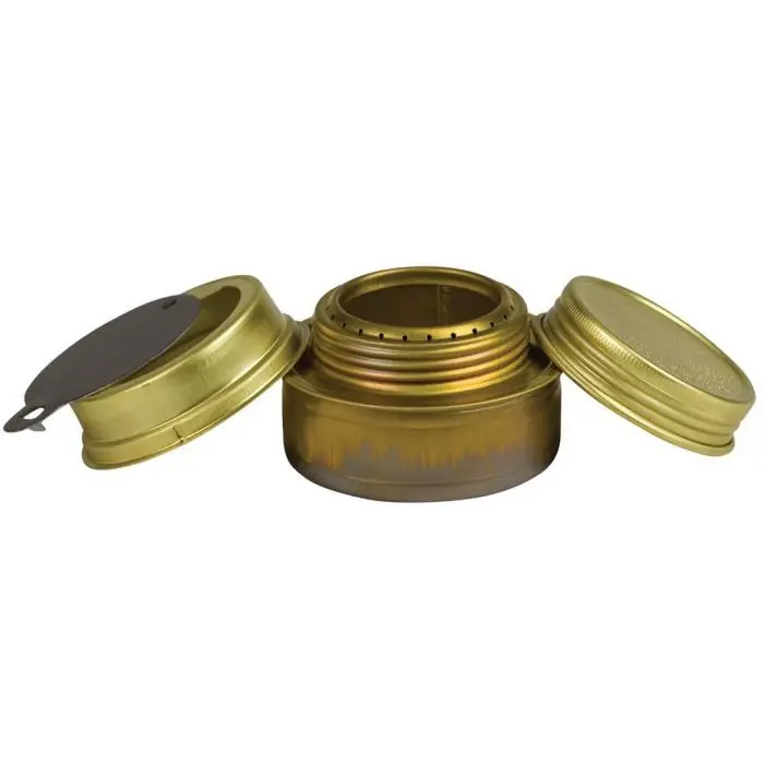 Spirit Burner with Screw Cap – Compact Alcohol Stove for Backpacking