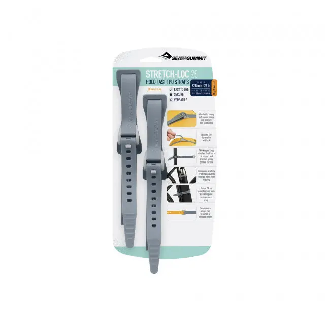 Stretch-Loc TPU Straps – 30″ x 3/4″, 2-Pack