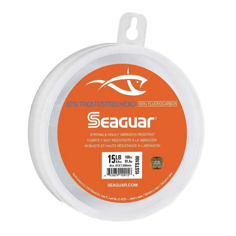 STS Fluorocarbon Leader Material – Abrasion-Resistant & Low-Visibility