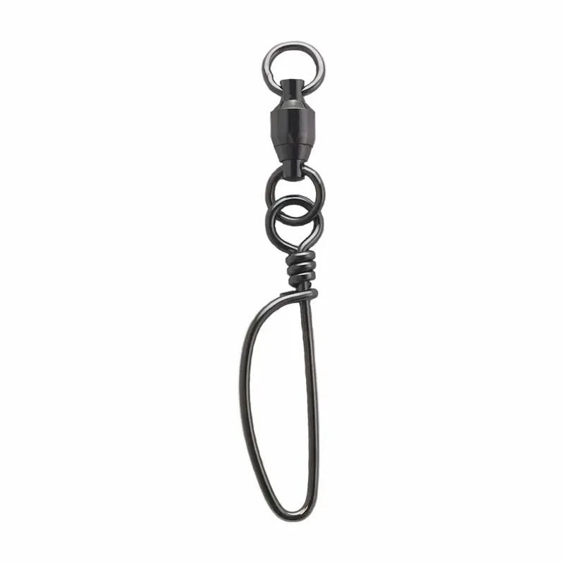 Tournament-Grade Snap Swivels – 5-Pack High-Strength Fishing Connectors