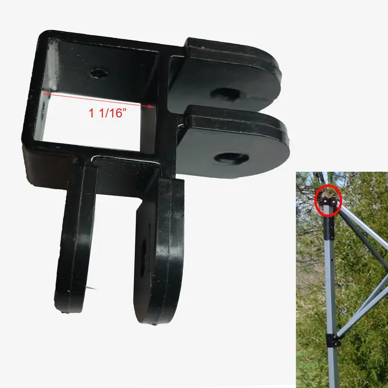 Two-Way Corner Bracket Cap & Molded Truss Connector for Quik Shade Weekender Elite