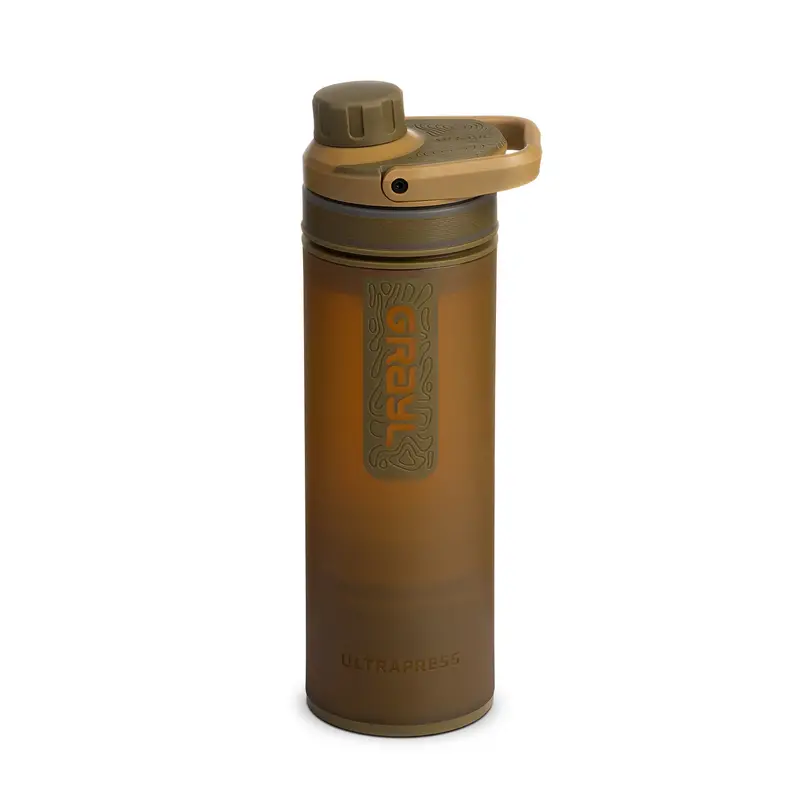 UltraPress Water Filter – Coyote Brown Finish