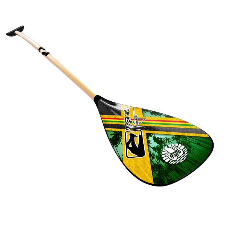 Viper Va’a Fusion Paddle – 24.5 x 48 cm, Jamaica Design
