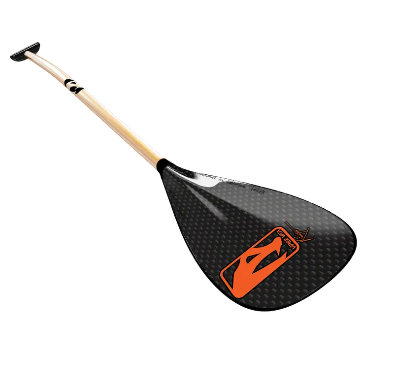 Viper Va’a Fusion Paddle – 24.5 x 48 cm, Orange Finish
