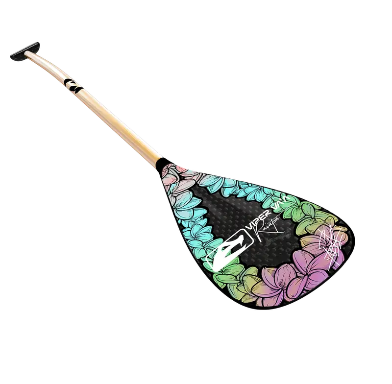 Viper Va’a Fusion Paddle – 24 x 46 cm, Lei Design